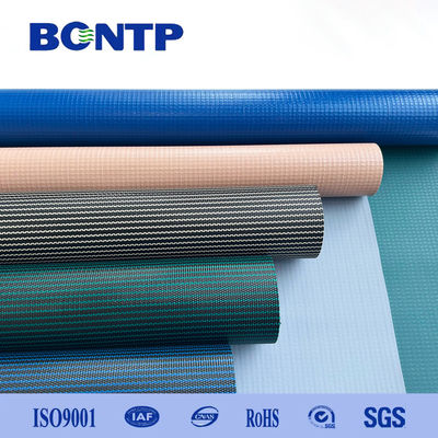 China Factory 100% PP Safety Swimming Pool Cover Mesh Fabric ROLL material
