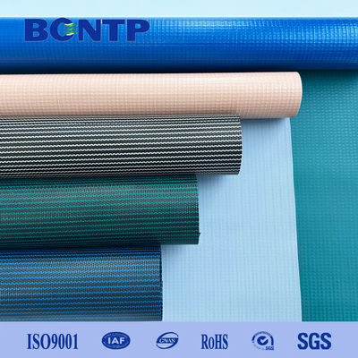 China Factory 100% PP Safety Swimming Pool Cover Mesh Fabric ROLL material